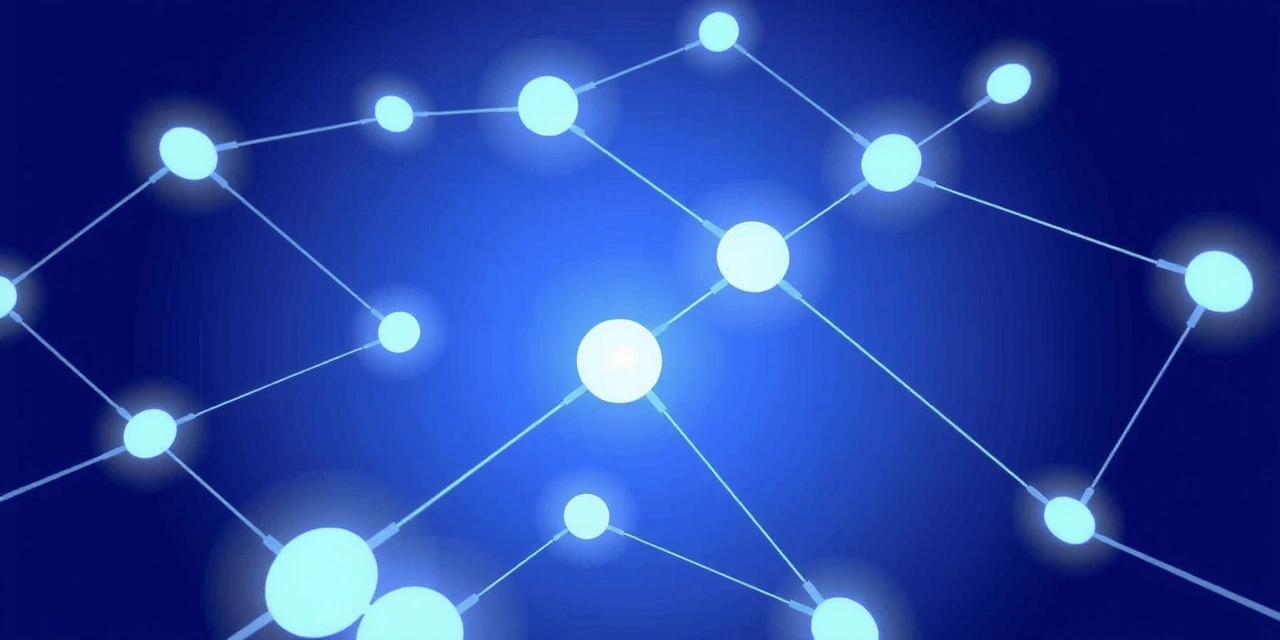 Ilustrație arătând o conexiune între mai multe site-uri web, simbolizând legături externe